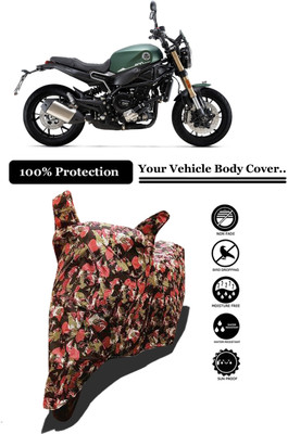 Amexride Two Wheeler Cover for Benelli(Leoncino 800, Multicolor)
