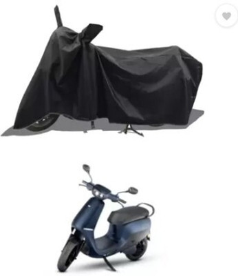 Tritika Waterproof Two Wheeler Cover for Ola(X1, Black)
