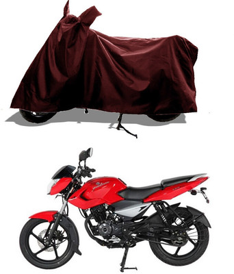 GROFATIK Two Wheeler Cover for Bajaj(Pulsar 135 LS DTS-i, Maroon)