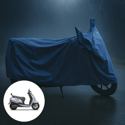 CODOKI Waterproof Two Wheeler Cover for TVS(iQube Electric, Blue)