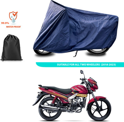CODOKI Waterproof Two Wheeler Cover for Mahindra(Centuro Rockstar, Blue)