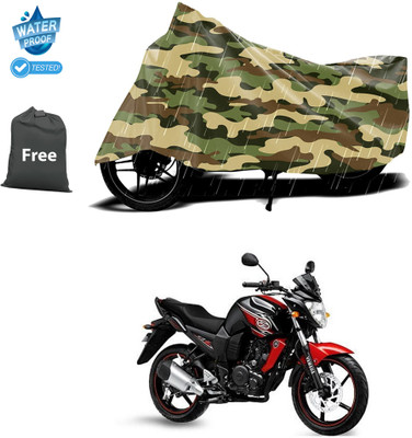 CODOKI Waterproof Two Wheeler Cover for Yamaha(FZS 25, Yellow)