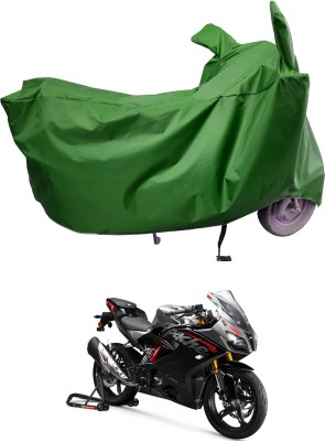 Amexride Two Wheeler Cover for TVS(Apache RTR 310, Maroon)