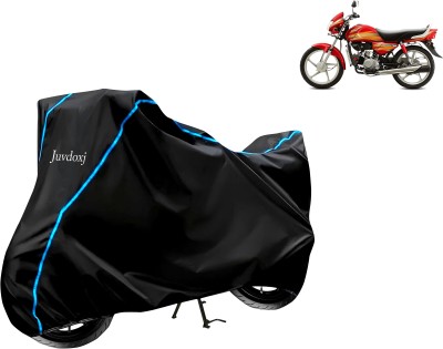 Juvdoxj Two Wheeler Cover for Hero(HF Deluxe, Multicolor)