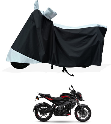 Tricway Two Wheeler Cover for Bajaj(Pulsar 200 NS DTS-i, White)