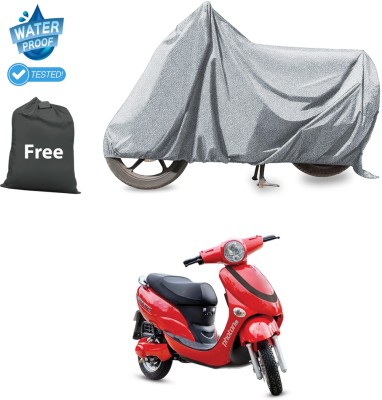 CODOKI Waterproof Two Wheeler Cover for Hero(Electric Photon BS6, Silver)