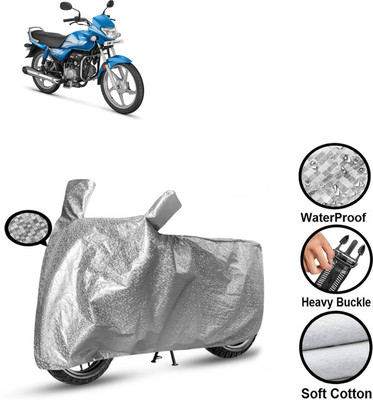 CODOKI Waterproof Two Wheeler Cover for Hero(HF Deluxe, Silver)
