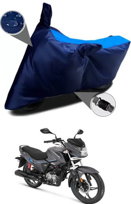RONISH Waterproof Two Wheeler Cover for Hero(Blue)