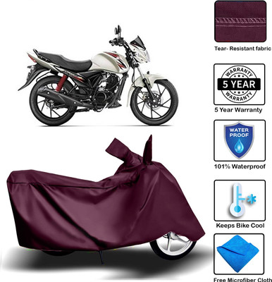 MISSION COLLECTION Waterproof Two Wheeler Cover for Suzuki(Sling Shot Plus, Maroon)