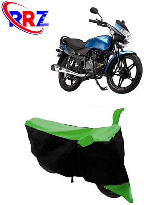 RRZ Waterproof Two Wheeler Cover for LML(Freedom LS, Black, Green)
