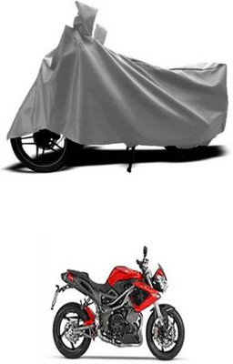 LIFE TO HUB Two Wheeler Cover for Hero, Honda, Bajaj, Ather, TVS, Yamaha(Pulsar 200NS FI, Grey)