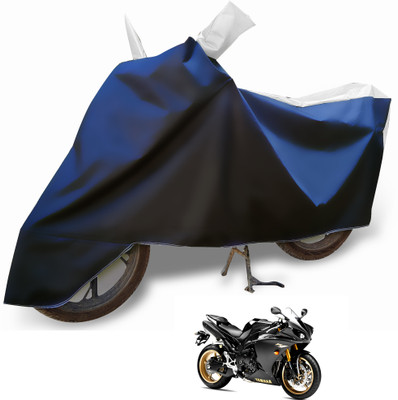 Euro Care Waterproof Two Wheeler Cover for Yamaha(YZF R1, Silver)