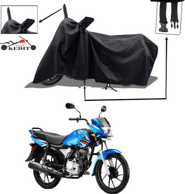 KEDIT Two Wheeler Cover for Yamaha(Saluto RX BS6, Black)