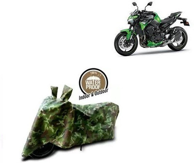 THE REAL ARV Waterproof Two Wheeler Cover for Kawasaki(Z900 BS6, Multicolor)