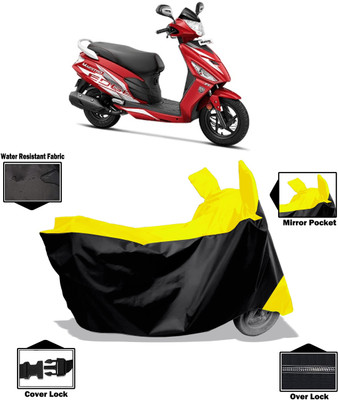 Amexride Two Wheeler Cover for Hero(Motocorp Maestro Edge 110 BS6, Yellow)