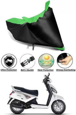 Variety Products Collection Waterproof Two Wheeler Cover for Mahindra(Gusto 125 BS6, Green)