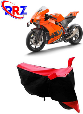 RRZ Waterproof Two Wheeler Cover for Ducati(SuperSport, Black, Red)