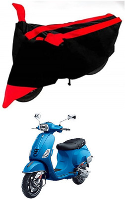 AutoGalaxy Waterproof Two Wheeler Cover for Suzuki(Access, Red, Black)
