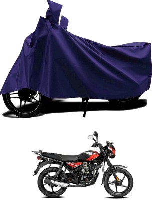 AASHTIK MART Waterproof Two Wheeler Cover for Bajaj(CT100, Blue)