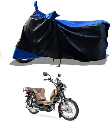 DeepShakshi AUTOMOTIVE Waterproof Two Wheeler Cover for TVS(XL 100 Heavy Duty BS6, Blue)