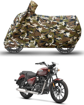 RABABLI Waterproof Two Wheeler Cover for Royal Enfield(Meteor 350, Multicolor)