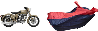malti Two Wheeler Cover for Royal Enfield(Classic Desert Storm, Red, Blue)