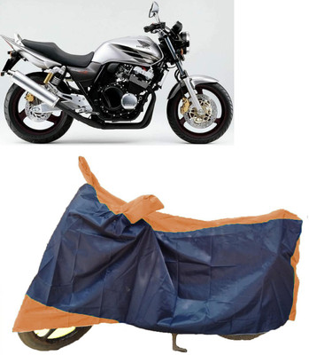 AutoFave Two Wheeler Cover for Honda(CB 400, Multicolor)