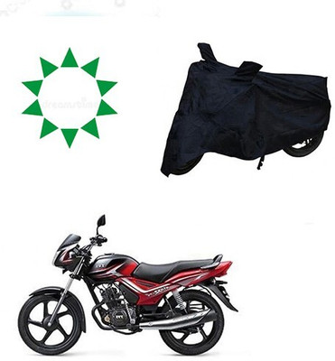 MMSSTAR Waterproof Two Wheeler Cover for TVS(Star City, Black)