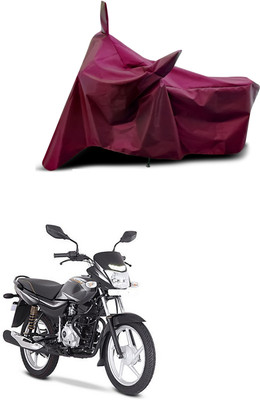 Aoriyon Waterproof Two Wheeler Cover for Bajaj(Platina 100, Maroon)