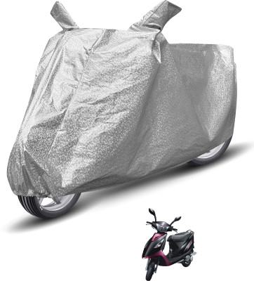 Auto Hub Waterproof Two Wheeler Cover for TVS(Streek, Silver)