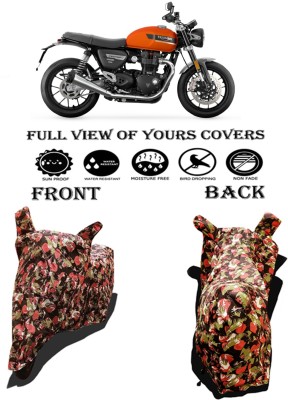 Amexride Two Wheeler Cover for Triumph(Speed Twin, Multicolor)