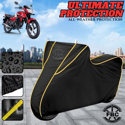 OliverX Waterproof Two Wheeler Cover for Honda(Shine, Black)