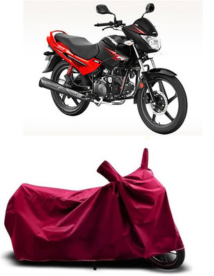 Coxtor Waterproof Two Wheeler Cover for Hero(Glamour Programmed FI BS6, Maroon)