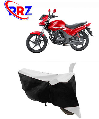 RRZ Waterproof Two Wheeler Cover for Hero(Achiever, Black, White)