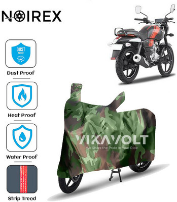 NOIREX Waterproof Two Wheeler Cover for Bajaj(V12, Green)