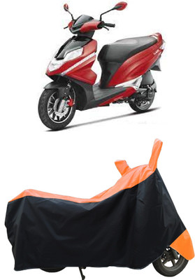 Coxtor Waterproof Two Wheeler Cover for Hero(Dare BS6, Orange)
