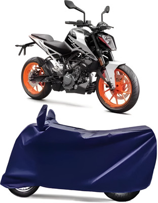 smwzxyu Waterproof Two Wheeler Cover for KTM(Duke 390, Blue)