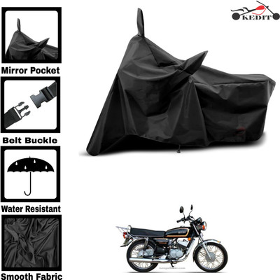 AASHTIK MART Two Wheeler Cover for Yamaha(RX 100, Black)