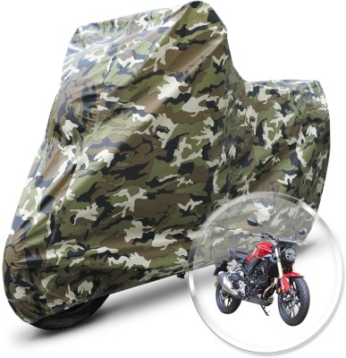 Neodrift Two Wheeler Cover for Honda(CB300R, Green)