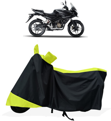 Tricway Two Wheeler Cover for Bajaj(Pulsar AS 150, Yellow)