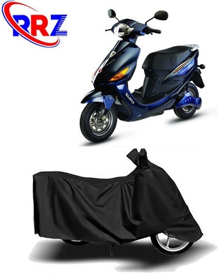 RRZ Waterproof Two Wheeler Cover for Hero(Electric Cruz, Black)