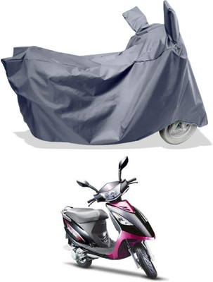 Amexride Two Wheeler Cover for TVS(Streek, Grey)