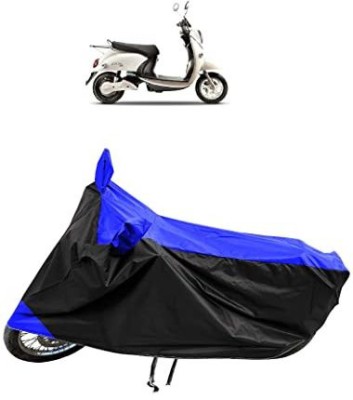 achla toys Waterproof Two Wheeler Cover for Evolet(Electric Cruz, Black, Blue)