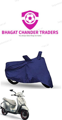 bhagat chander traders Waterproof Two Wheeler Cover for Bajaj(New Chetak, Blue)
