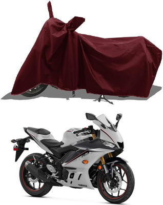 AESTRYD Two Wheeler Cover for Vespa(Vespa VXL 125, Maroon)