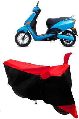 KEDIT Two Wheeler Cover for Hero(Electric Optima, Red)