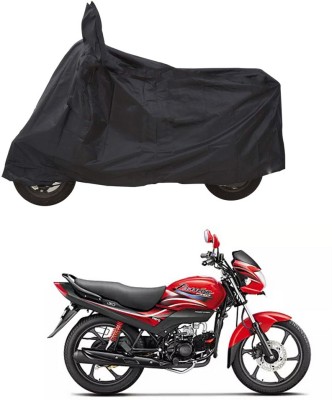 CODOKI Waterproof Two Wheeler Cover for Hero(Passion Plus, Black)