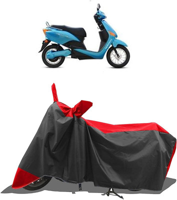 KEDIT Two Wheeler Cover for Hero(Electric Optima, Red)