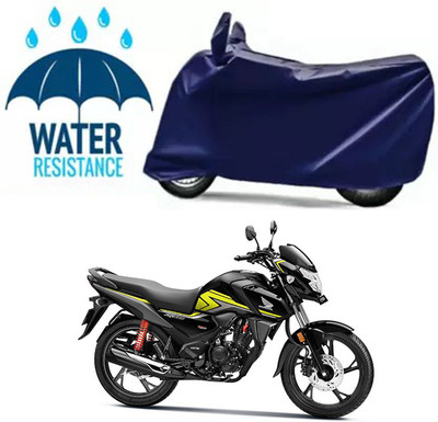 Furious3D Two Wheeler Cover for Honda(SP 125, Blue)