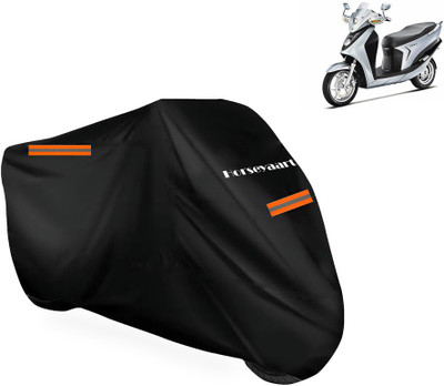 Horseyaart Waterproof Two Wheeler Cover for Hero(Leap Hybrid SES, Black)